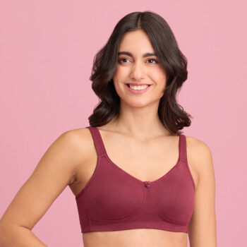Nykd By Nykaa NYB105 No Sweat Breast Separating Breathe Cotton Non Padded Non Wired Bra