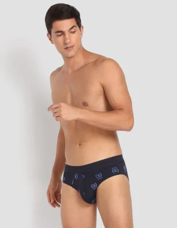 US POLO Nylon Stretch Printed AB002 Active Briefs - Pack Of 1