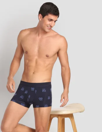 US POLO Nylon Stretch Printed AT002 Active Trunks - Pack Of 1