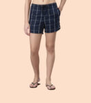 NAVY PLAID