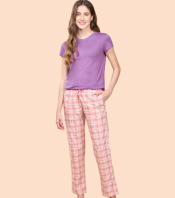 Enamor Essentials – E4A5 Hangout Pant Relaxed Fit | Mid Rise | Regular Length