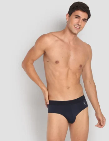 US POLO Nylon Stretch Moisture Wicking AB001 Active Briefs - Pack Of 1