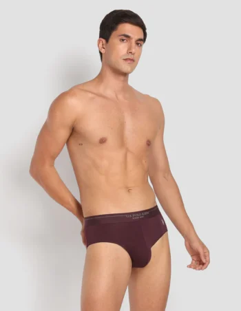 US POLO Modal Cotton Stretch Antibacterial PB003 Premium Briefs - Pack Of 1