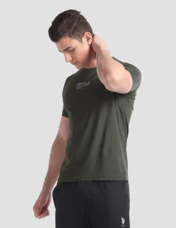 US POLO Solid AE002 Lounge T-Shirt - Pack Of 1