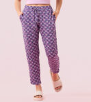 CHALKY VIOLET FLOWER PRT E048