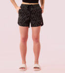 BLACK FLORAL PRINT