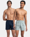 Jockey 8222 Super Combed Mercerized Cotton Woven Printed Inner Boxers with Ultrasoft and Durable Inner Waistband (Pack Of 2)
