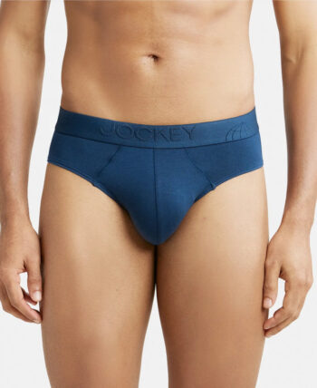 Tencel Micro Modal Cotton Elastane Stretch Solid Brief With Natural Stayfresh Properties