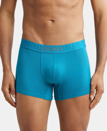 Jockey IC32 Supima Cotton Elastane Stretch Solid Trunk With Ultasoft Waistband