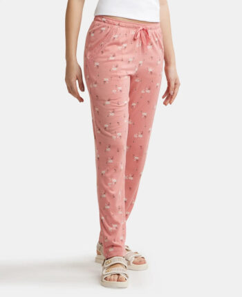 Jockey RX09 Micro Modal Cotton Relaxed Fit Printed Pyjama With Side Pocket