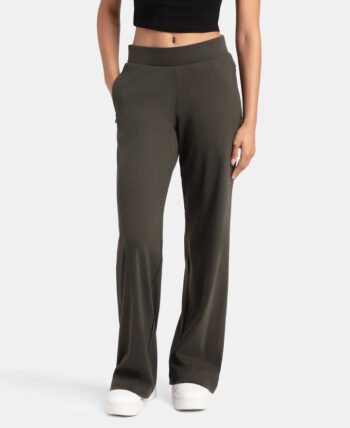 Jockey U102 Super Combed Cotton Rich Relaxed Fit Wide Leg Pants With Zipper Pocket