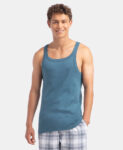 Jockey US26 Super Combed Cotton Rib Square Neck Gym Vest