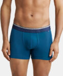 Jockey US60 Super Combed Cotton Elastane Stretch Solid Trunk With Ultrasoft Waistband