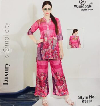 WOMEN STYLE NIGHT WEAR KS928