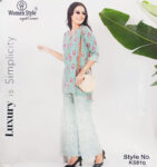 WOMEN STYLE NIGHT WEAR KURTA SET KS810 PISTA