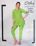 O'BABY LUXURY LINEN WEAR TUNIC SET 9513