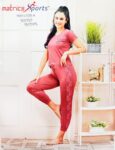 MATRICS SPORTS NIGHT SUIT ON PINK L-5283