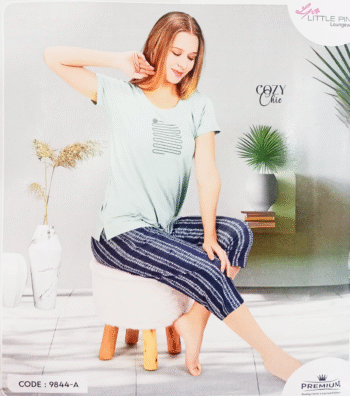 LITTLE PINK LOUNGEWEAR NIGHT SUIT 9844