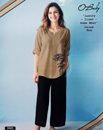 O'BABY LINEN CO-ORD SET 2628