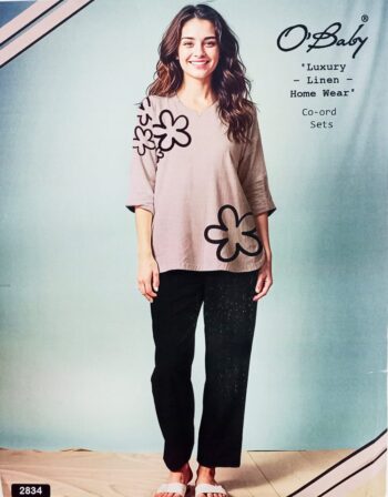 O'BABY LUXURY LINEN CO-ORD SETS 2834