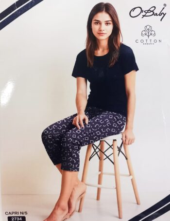O'BABY CAPRI NIGHT SUIT 2734
