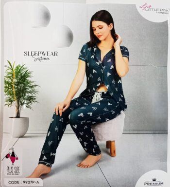 LITTLE PINK LOUNGEWEAR NIGHT SUIT 9927P
