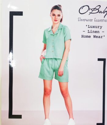 O'BABY SLEEPWEAR ESSENTIALS LUXURY SHORTS NIGHT SUIT 9797