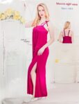 BHOOMI NIGHT WEAR SHORT NIGHTY CHERRY LONG MALAI SLEEP L-426