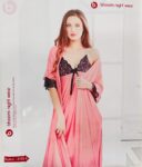 BHOOMI NIGHT WEAR SHORT NIGHTY 2PC PICH L-2103