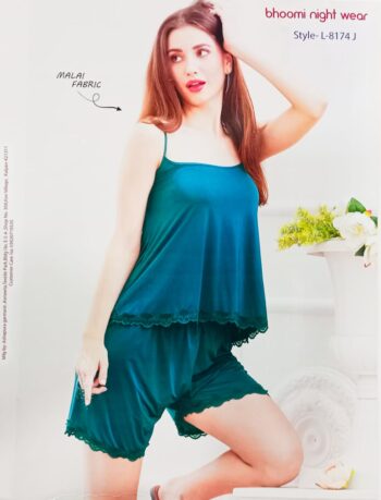 BHOOMI NIGHT WEAR SHORT NIGHTY L-8174