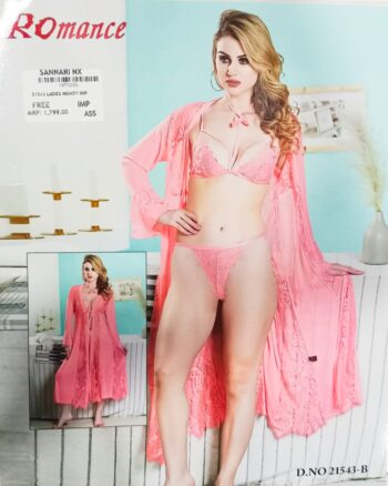ROMANCE LADIES SORT NIGHTY 21543 PINK