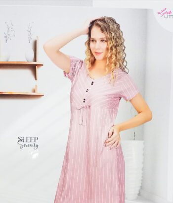LITTLE PINK LOUNGEWEAR COMFORT SHORT NIGHTY 9998