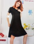 BHOOMI NIGHT WEAR SHORT NIGHTY BLACK L-1618