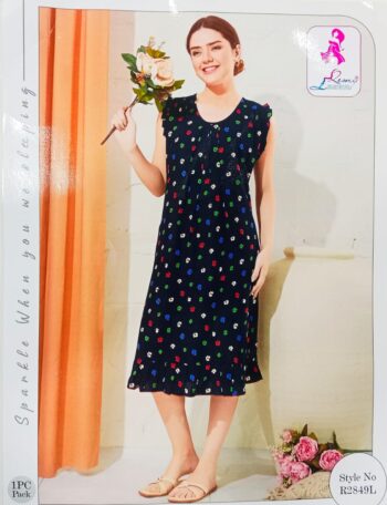 REMY SHORT NIGHTY R2849 BLACK