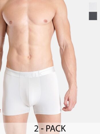 FCUK Pack Of 2 Antimicrobial Trunks MER-T-02