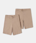 Girl's Super SG03 Combed Cotton Elastane Stretch Shorties with Ultrasoft Waistband 2PC