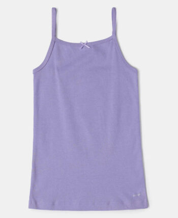 Super Combed SG04 Cotton Rib Fabric Camisole with Regular Straps