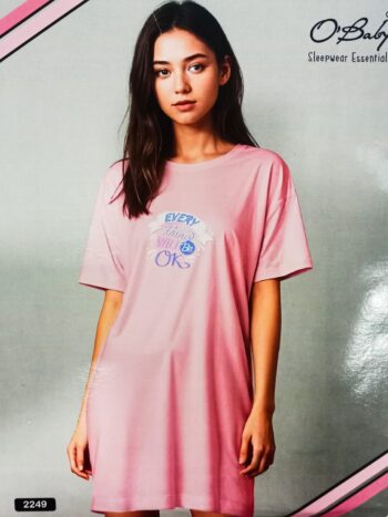 O'BABY SLEEPWEAR ESSENTIALS SHORT NIGHTY 2249