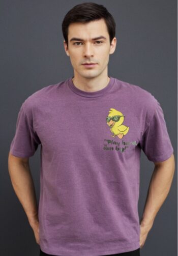 KUCH KUCH 25218 MEN'S T-SHIRT PURPLE