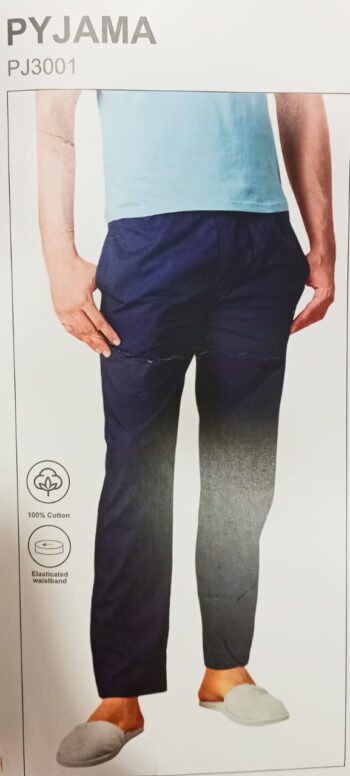 SLEEPZ BY RAYMOND PJ-3001 MEN'S PYJAMA NAVY BLUE